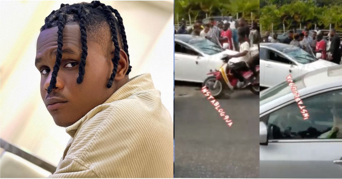 Instagram Comedian, Oluwadolarz Survives Ghastly Car Accident (VIDEO)