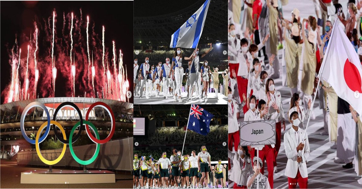 SEE Photos From Tokyo Olympics 2020 Opening Ceremony(PHOTOS)