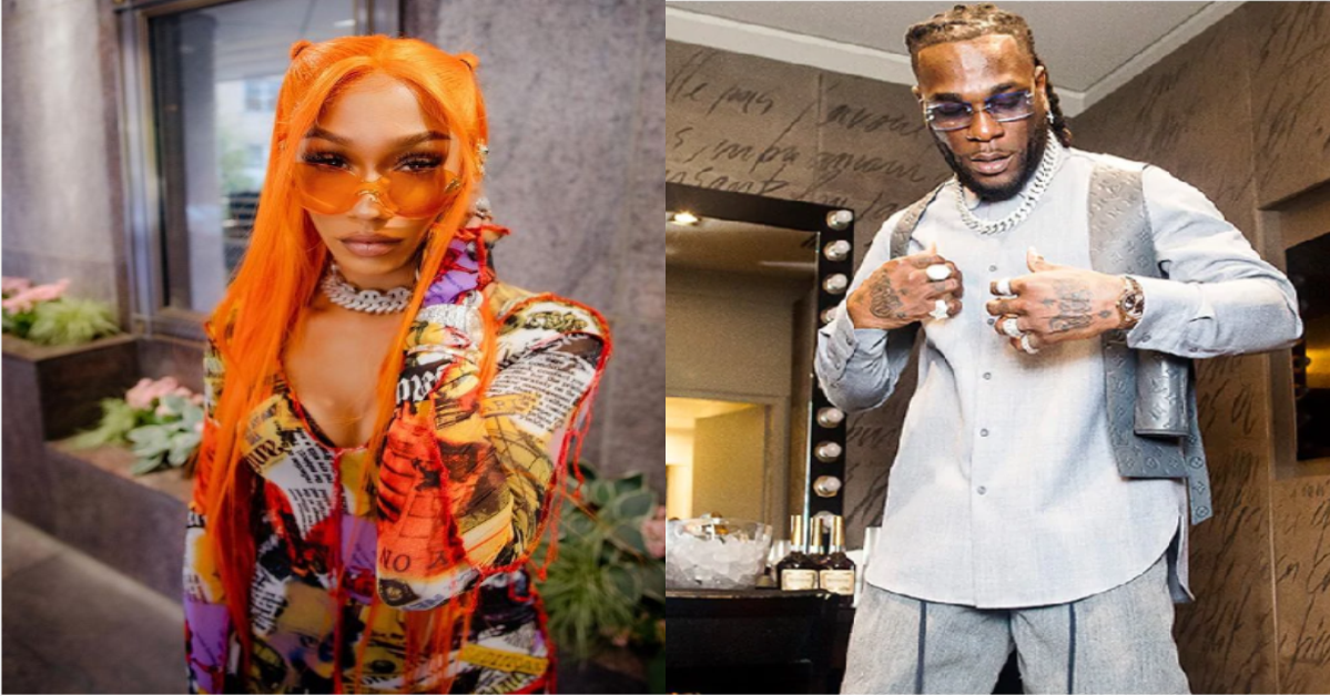 Burna Boy’s Aide Kicks Against US Rapper, Bia Claims Of Not Knowing Burna Boy - Shares Proof