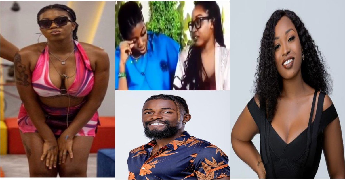 BBNaija 2021 VIDEO: Angel Reveals The Size of Michael's D#ck To Jackie B - Guess What