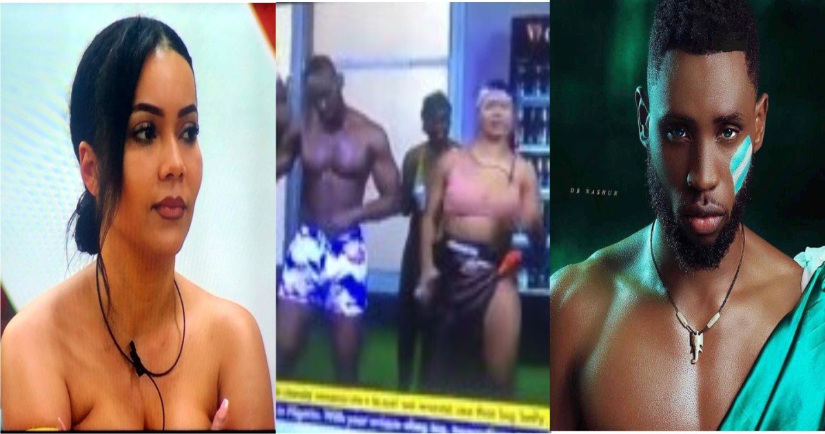 BBNaija 2021: "Do you want to take a shower with me??" Maria Asks Emmanuel After Jacuzzi Party