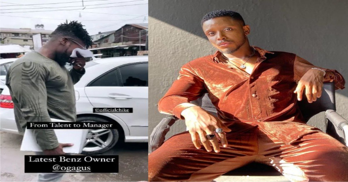 "This Guy Is Stressing Me Emotionally" - Chike's Manage Says After Chike Gifted Him A Car On His Birthday (Video)