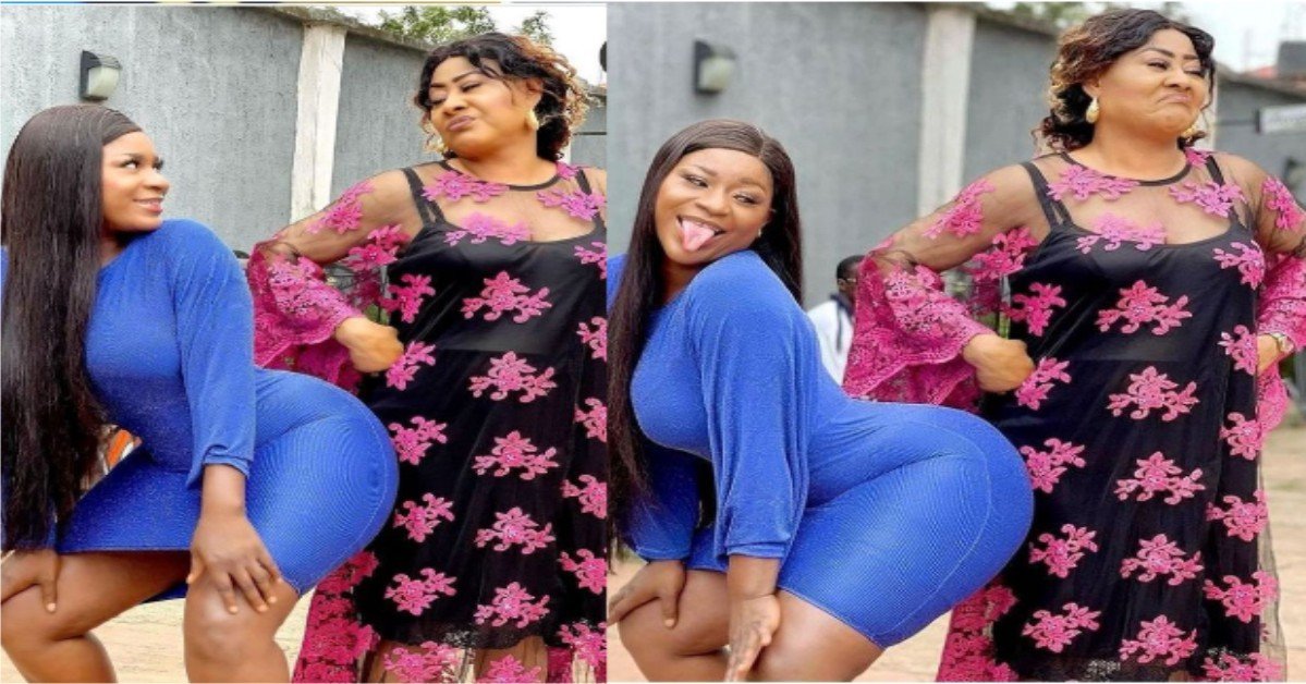 “I Don Tire For This My Girl” — Ngozi Ezeonu Says As Shares A Photo Of Her And Destiny Etiko