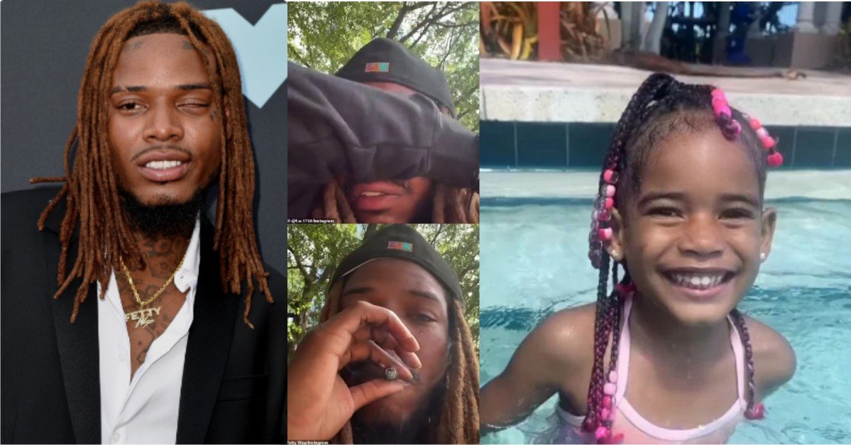 Rapper, Fetty Wap Breaks Down In Tears While Paying Tribute To His Late Daughter(Video)