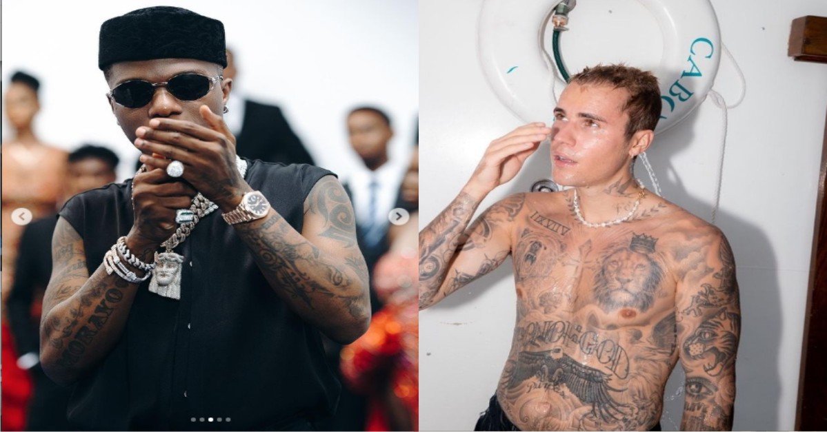 Justin Bieber Thanks Wizkid For Letting Him Be A Of Part “Essence”
