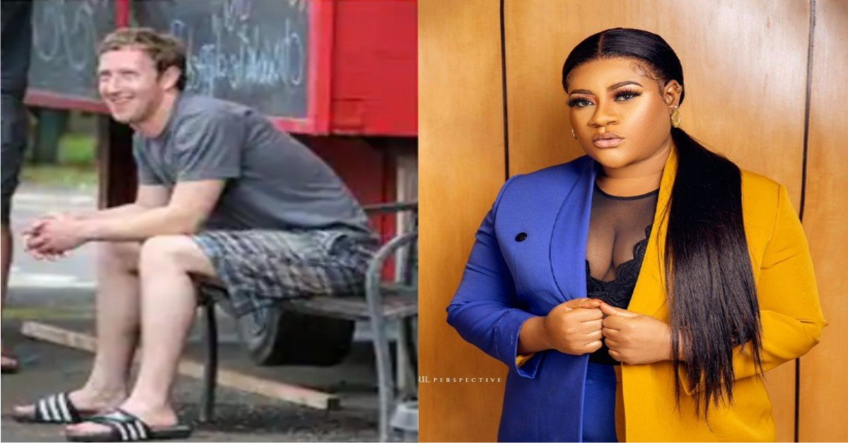Nkechi Blessing Reacts To Photo of Mark Zuckerberg Dressed Humbly