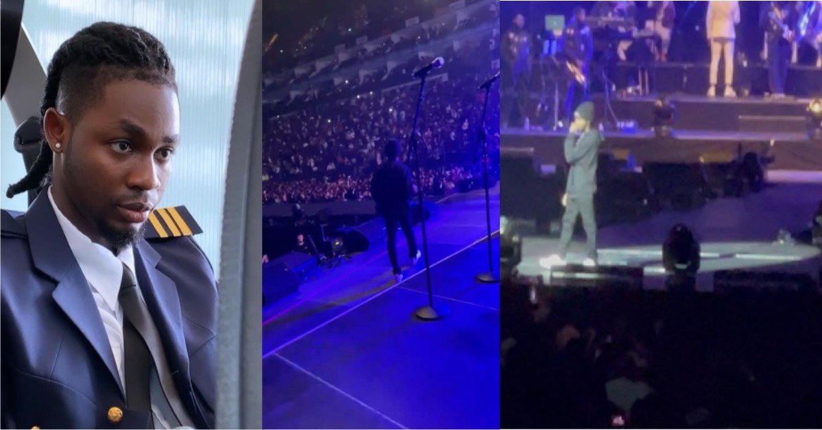 VIDEOS: Omah Lay Performs At Burna Boy's Concert In London