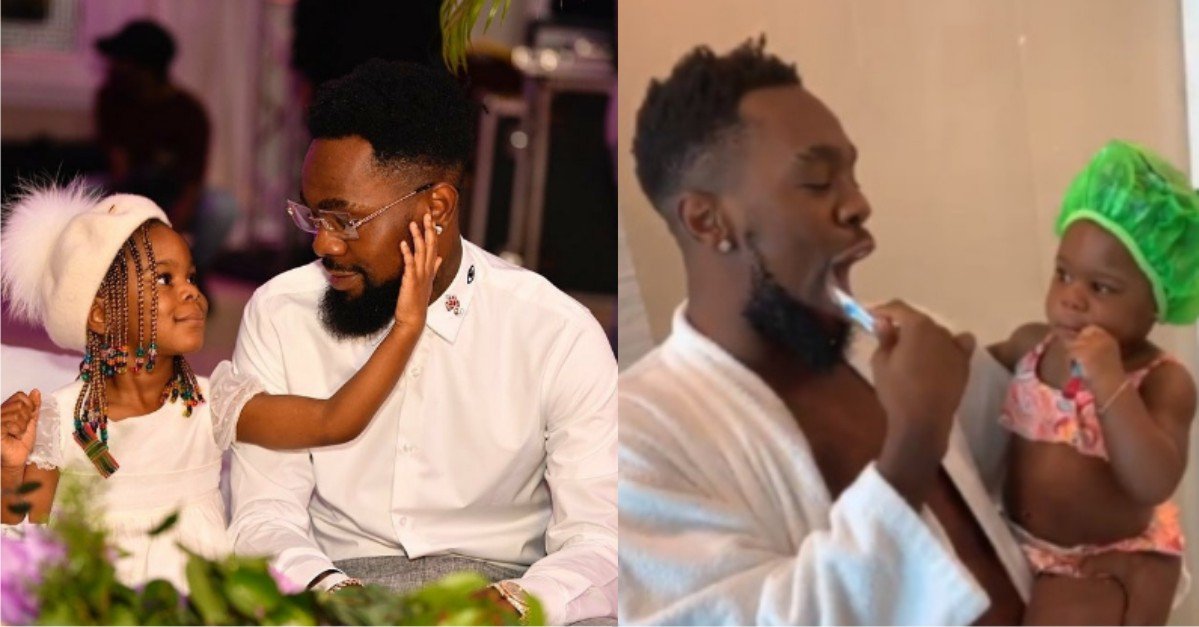 Moment Patoranking's Daughter Sings Her Dad's New Single, 'Celebrate Me'(Video)