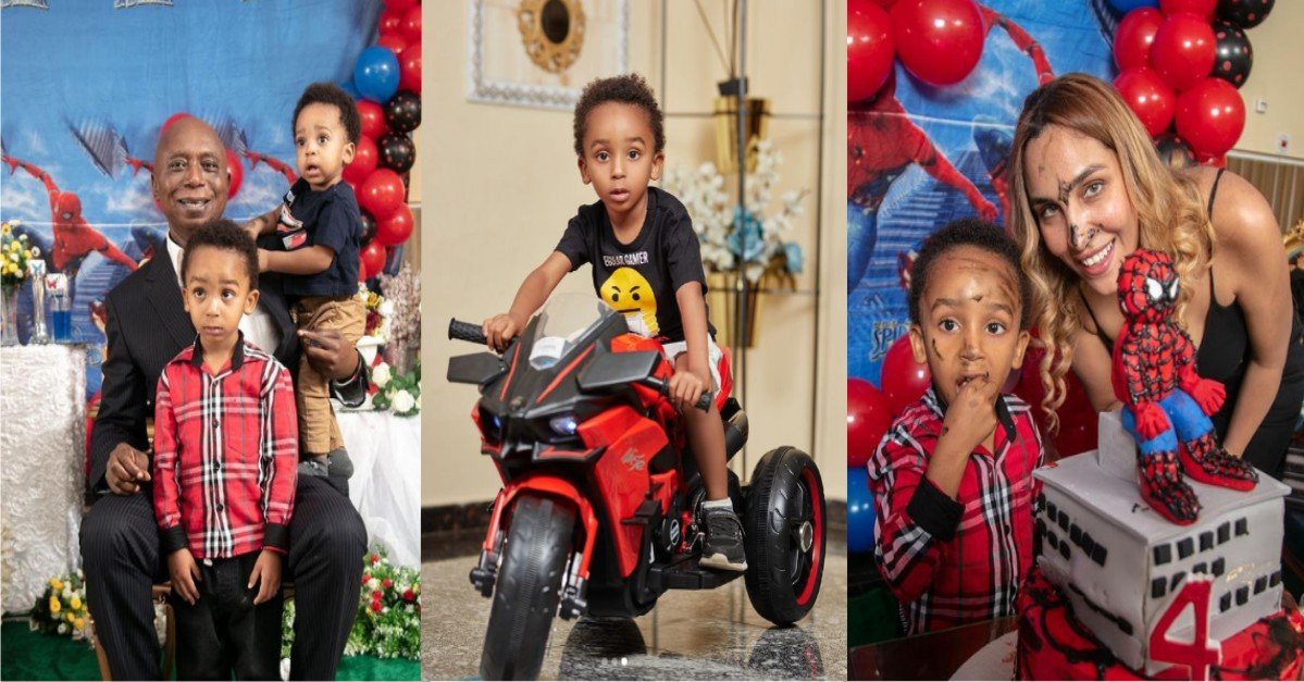 See Photos From Billionaire, Ned Nwoko And His Wife, Laila Son's Lavish Birthday Party (Photos)