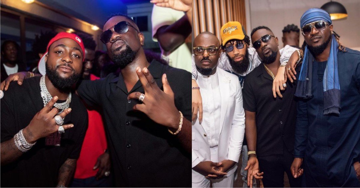 PHOTOS: Davido, Phyno, Rudeboy, Jim iyke, Others Attends Sarkodie's Listening Party In Lagos