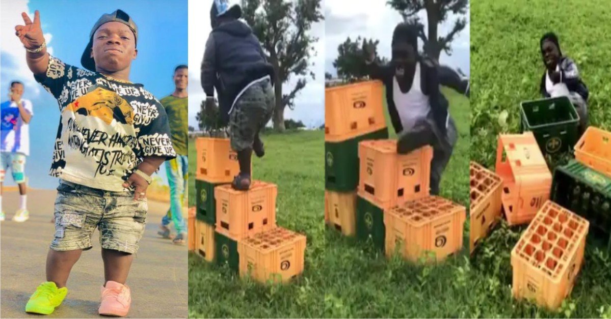VIDEO: "No go break d remaining teeth oo"- Reactions As Shatta Bandle Joins The "Milk Challenge"