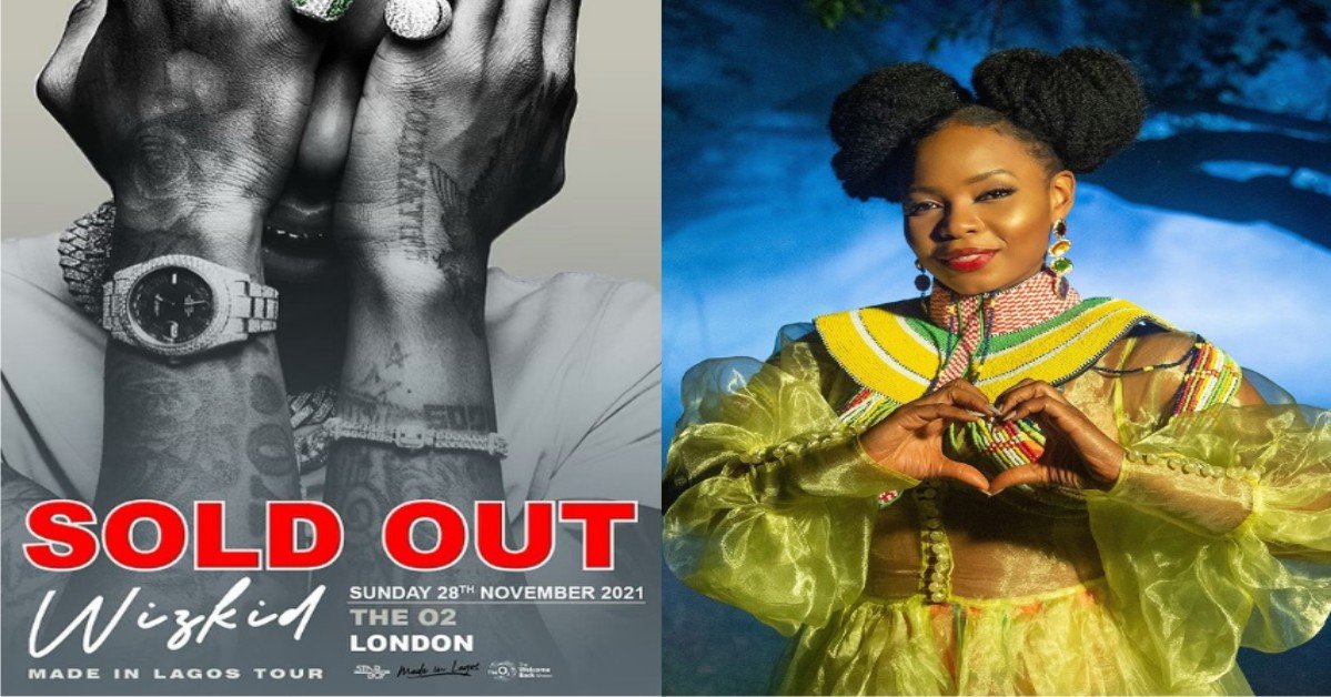 “I want to be sold out” – Yemi Alade Reacts As Wizkid Sold Out O2 Arena In 12 minutes (Video)