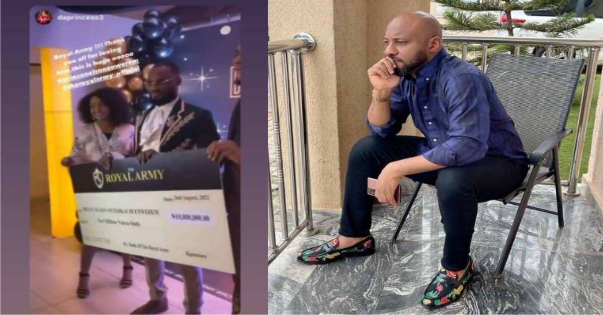 "My Own Fans Na To Beg Me Money" - Yul Edochie Reacts After Fans Of BBN Prince Gifted Him N10m For His Birthday