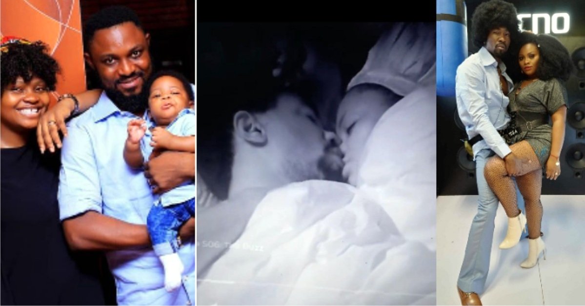 #BBNaija: Tega’s Husband Drops Emotional Reaction To Video Of Boma In Bed With His Wife