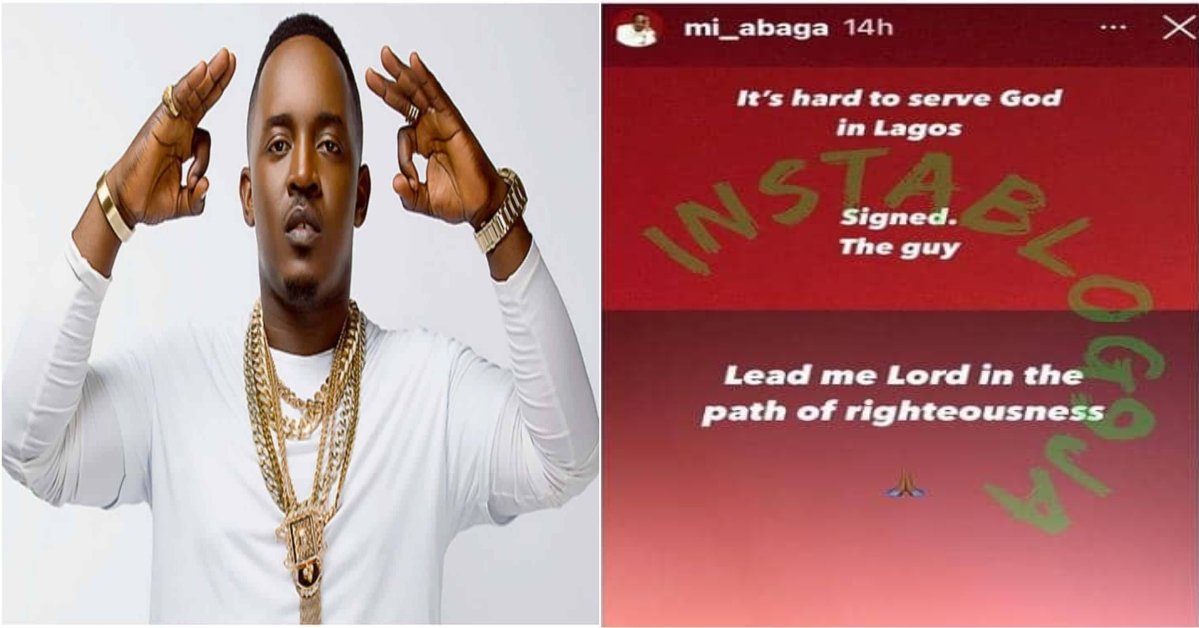 It’s Hard To Serve God In Lagos – MI Abaga Admits After Clubbing Last Night (Video)
