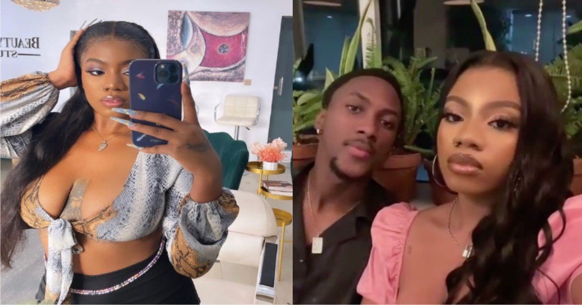#BBNaija 2021: Video Of Angel & Her Boyfriend, Ayomide Having 'A Good Time' Hits The Internet
