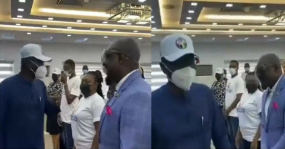 VIDEO: “Bad Guy” – Gov. Sanwo-Olu’s Reacts After Meeting Jim Iyke