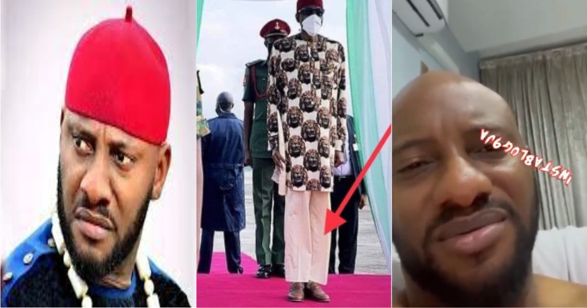 'Who cares about Buhari's Trouser- The Country is in Pieces' - Actor Yul Edochie Tells Nigerians (Video)