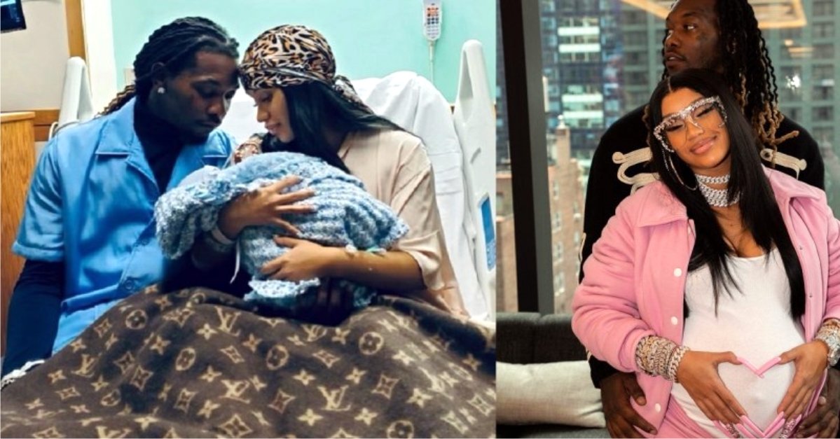 Congratulations As Cardi B and husband Offset welcome second child