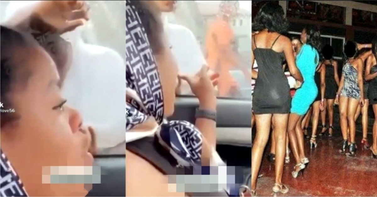 You Get Br**st, Get Ny@sh Like This You Come Dey Beg, Go Do Ash@wo’ – Lady Urges Young Female Beggar (Video)