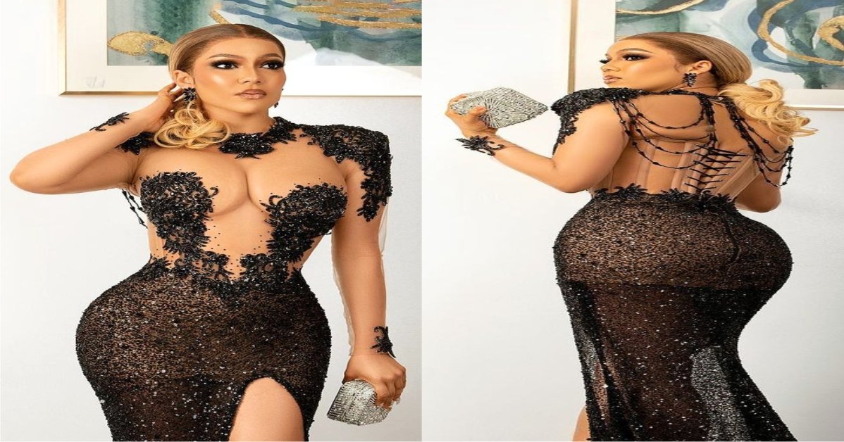 "Real Hot Girl" BBNaija Maria claims as She Shares Beautiful Photos Of herself In Lovely Outfit