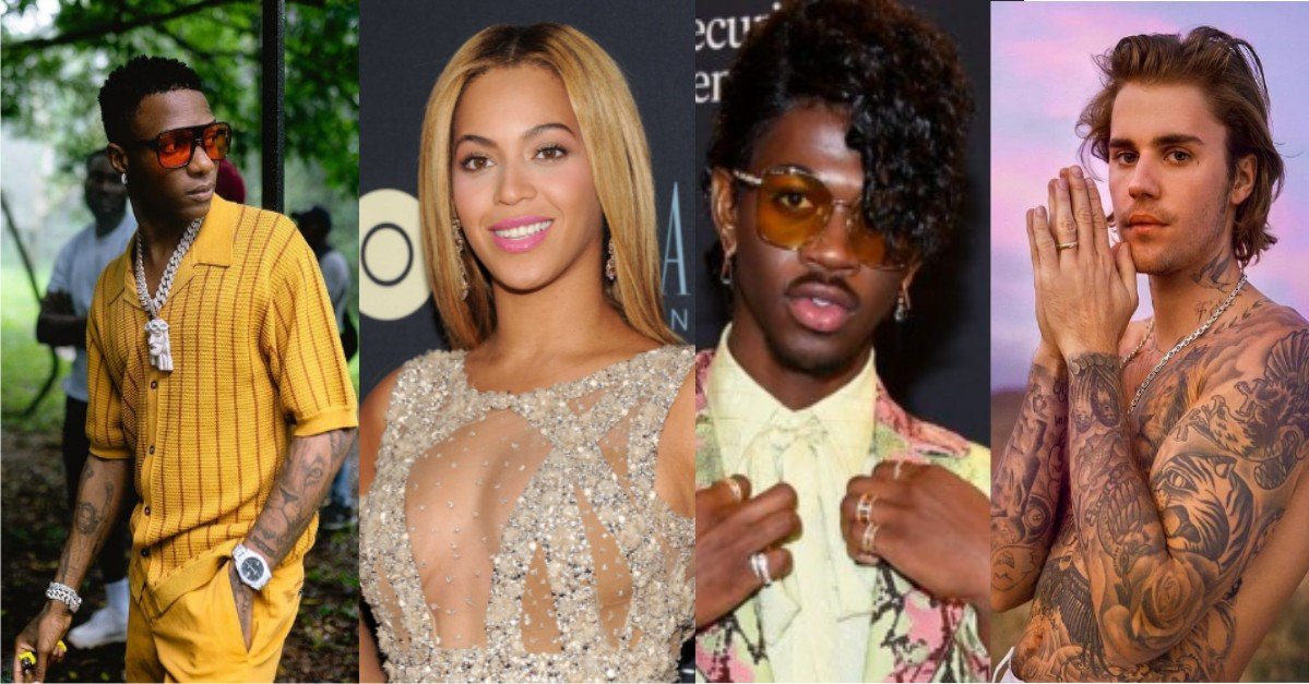 SEE FULL LIST: Wizkid, Justin Bieber, Lil Nas X, Beyonce, Win At VMA 2021