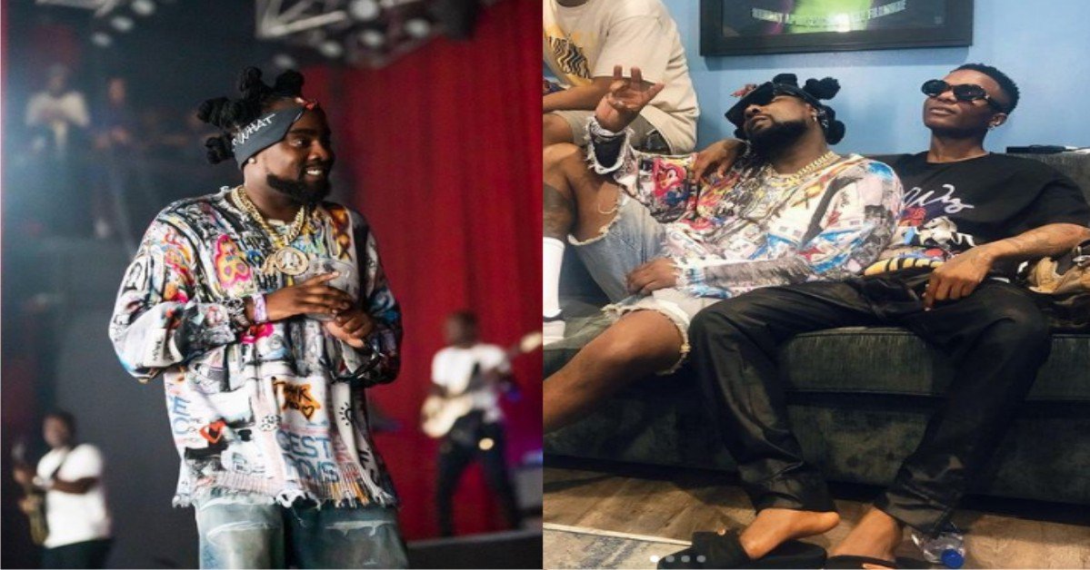 Wale Replies Nigerians Trolling Him Over His Caption Of A Photo With Wizkid