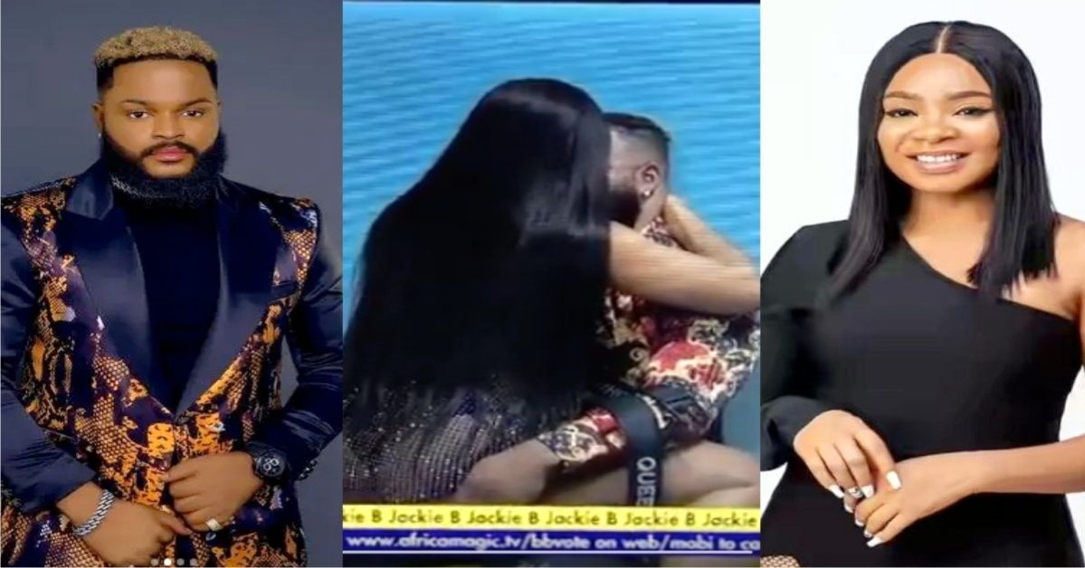 BBNaija 2021 Video: WhiteMoney and Queen Caught Kissing Passionately