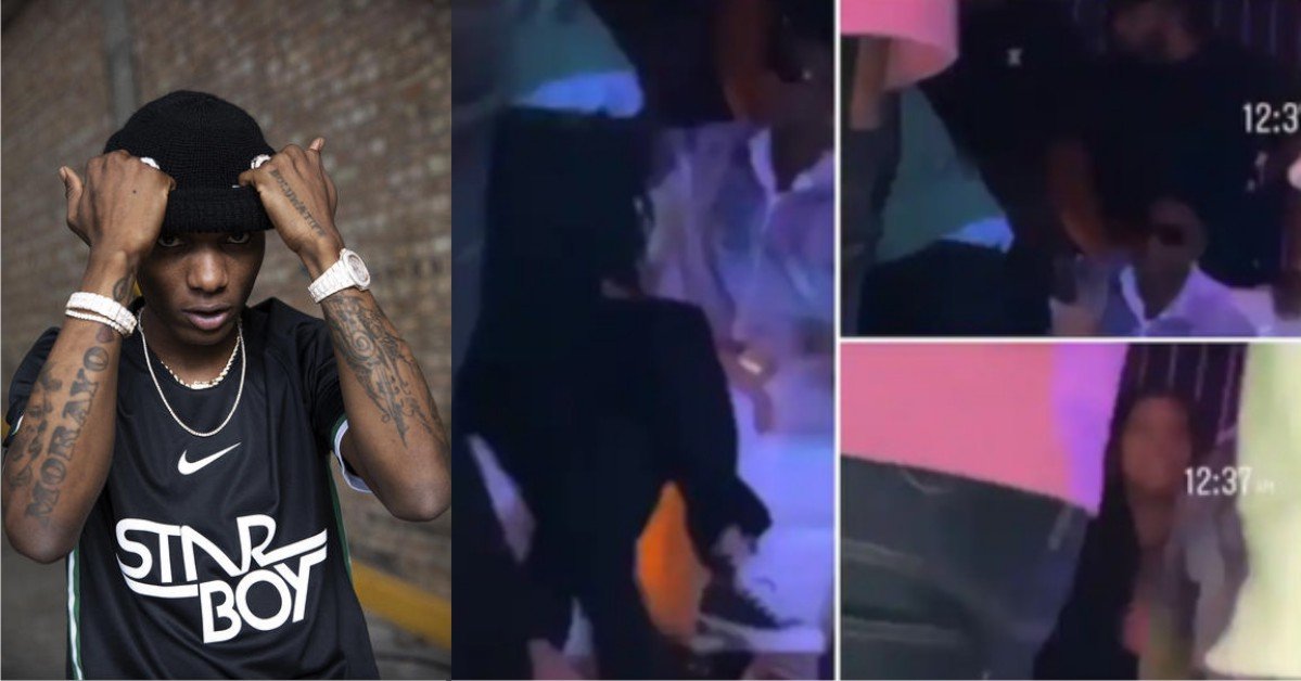 VIDEO: Wizkid Spotted Having A Good Time With Mystery Lady In A Club