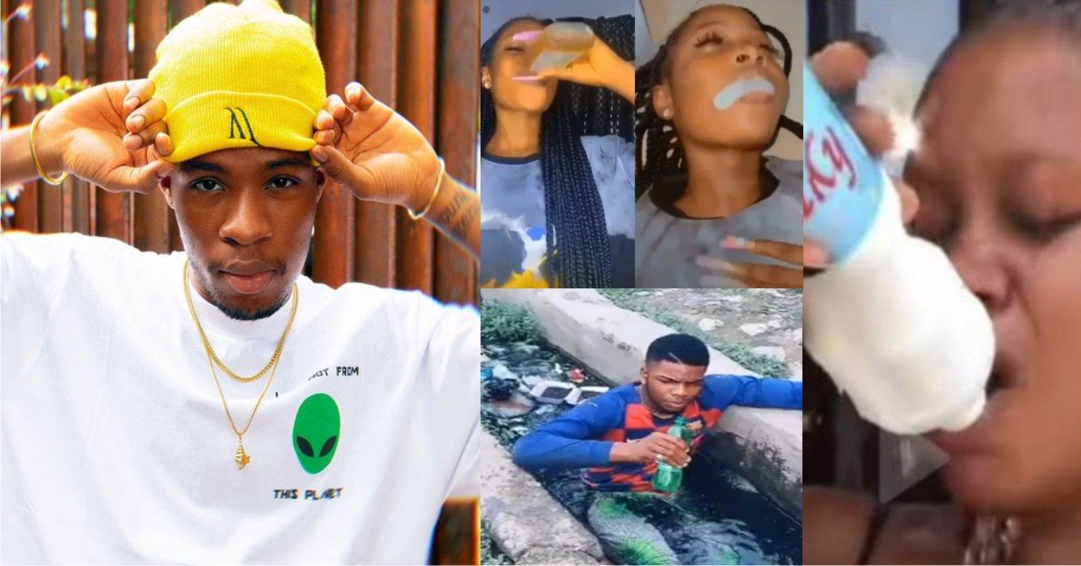 Nigerians Call For The Arrest Of Joeboy Over His #AlcoholChallenge