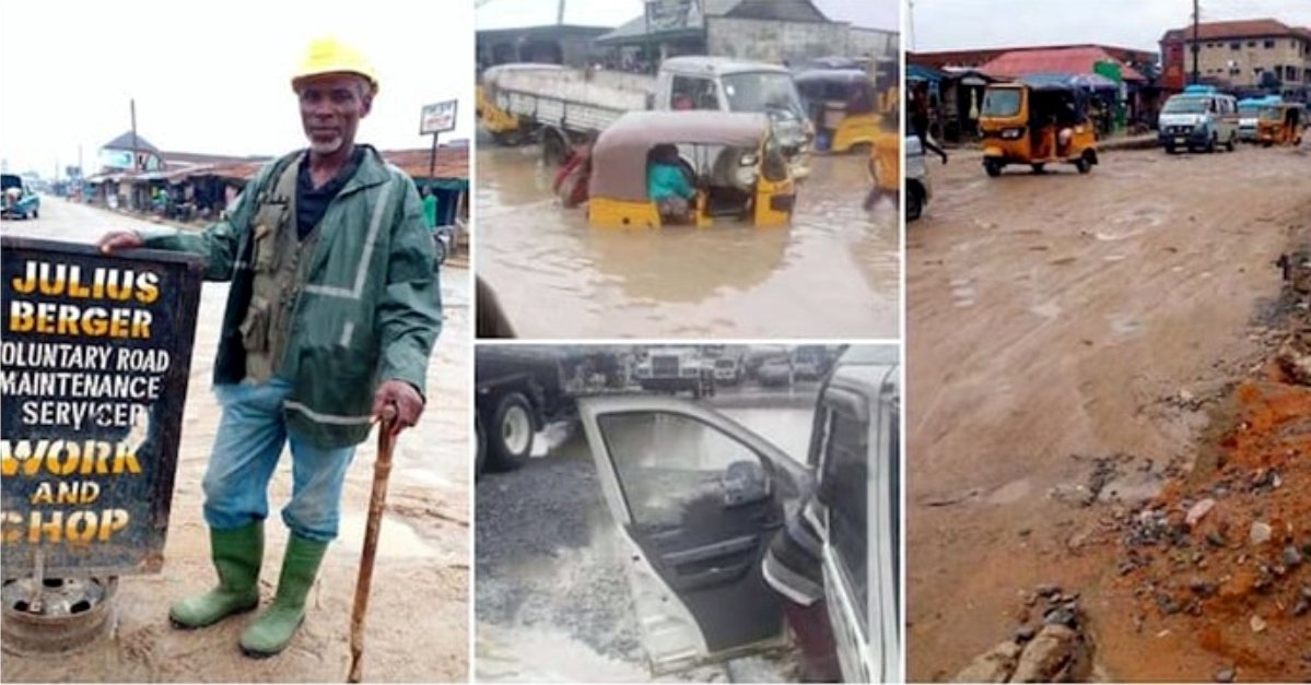 Meet Nigeria Julius Berger who has been single-handedly fixing Oyigbo LGA Roads in Rivers state for 7 years