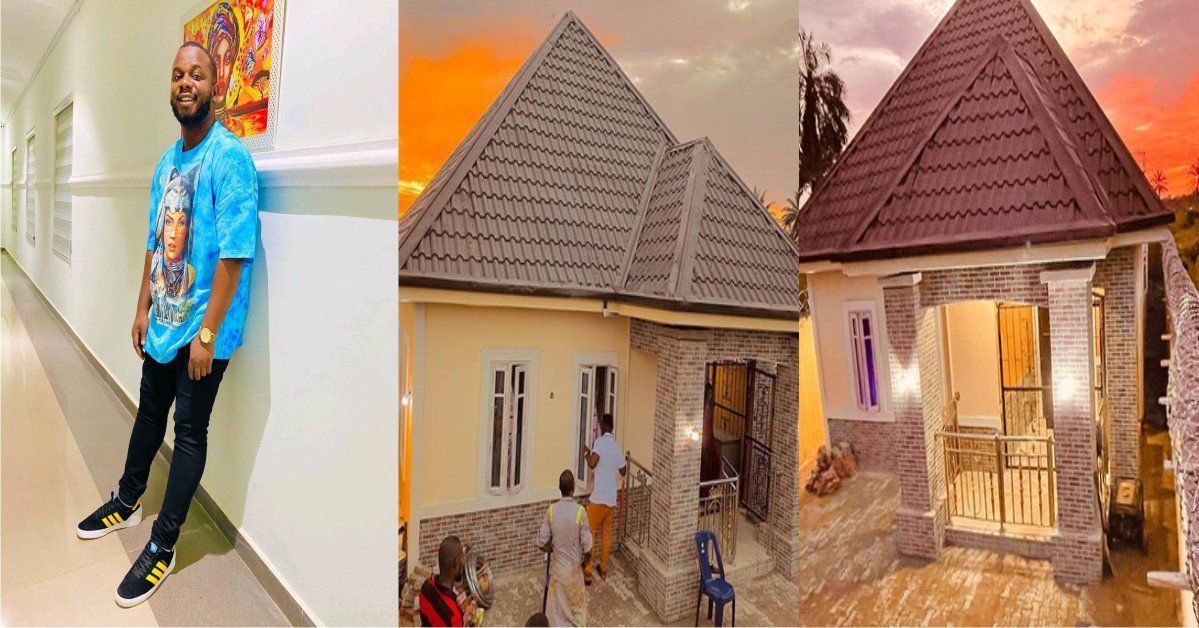 VIDEO: Mr Funny Gifts Parents A new House In Port-Harcourt