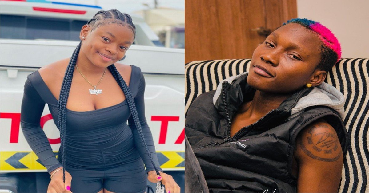 VIDEO: Zinoleesky Spotted Passionately Kissing Naira Marley’s Sister