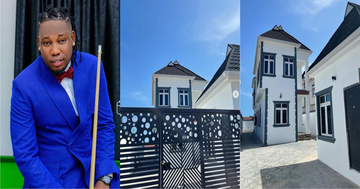 PHOTOS: Singer, Qdot Acquires New Mansion In Lagos