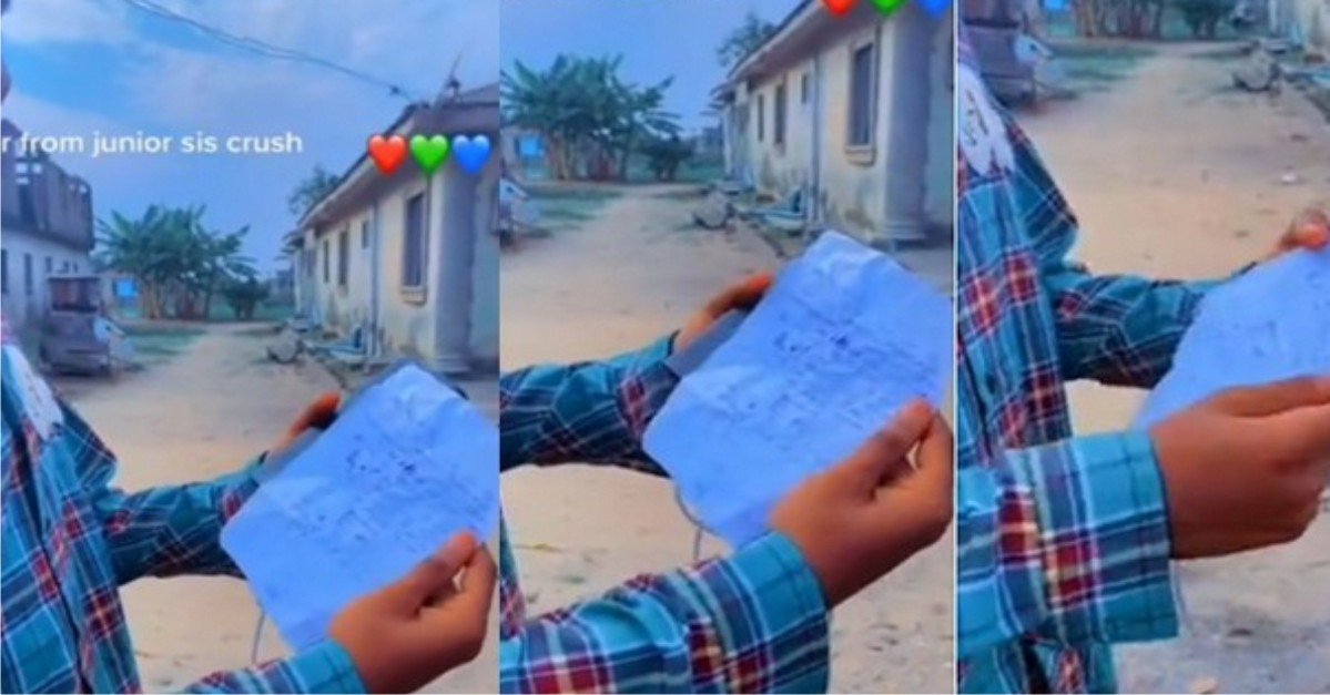 I Will Spend A Lot Of Money On You: 10-Year-Old Boy Writes Love Letter To His Primary School Crush