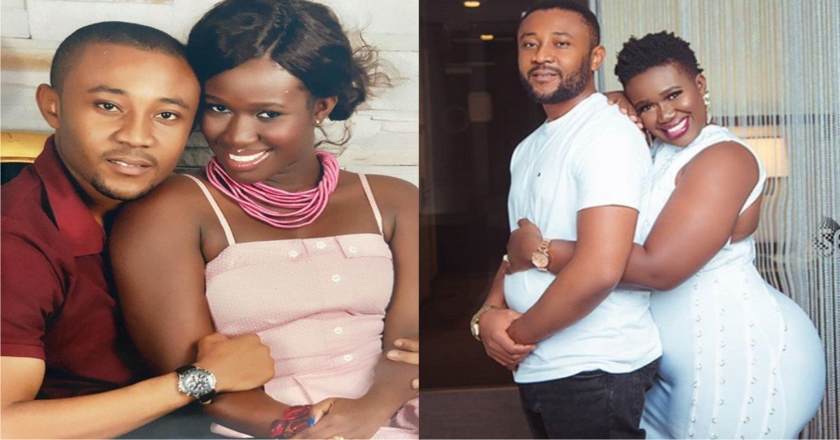 “It’s his head for me” – Real Warri Pikin Jokingly Shames Hubby As She Drops Throwback Photo