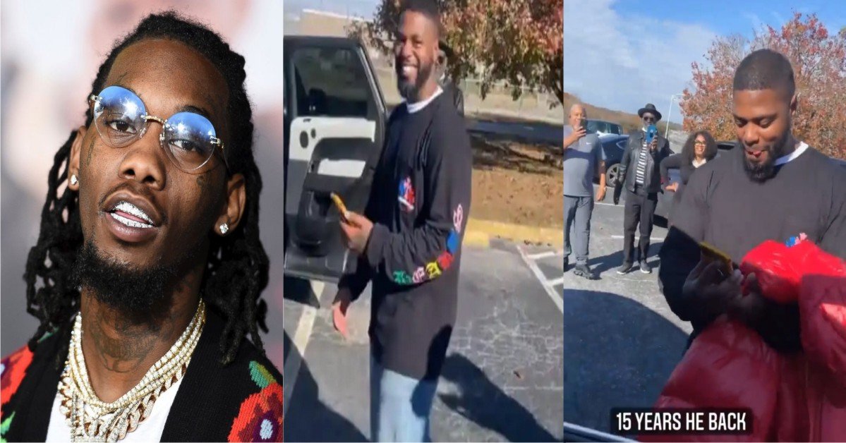 WATCH: Offset Welcomes Brother Home After Serving 15 Years In Prison