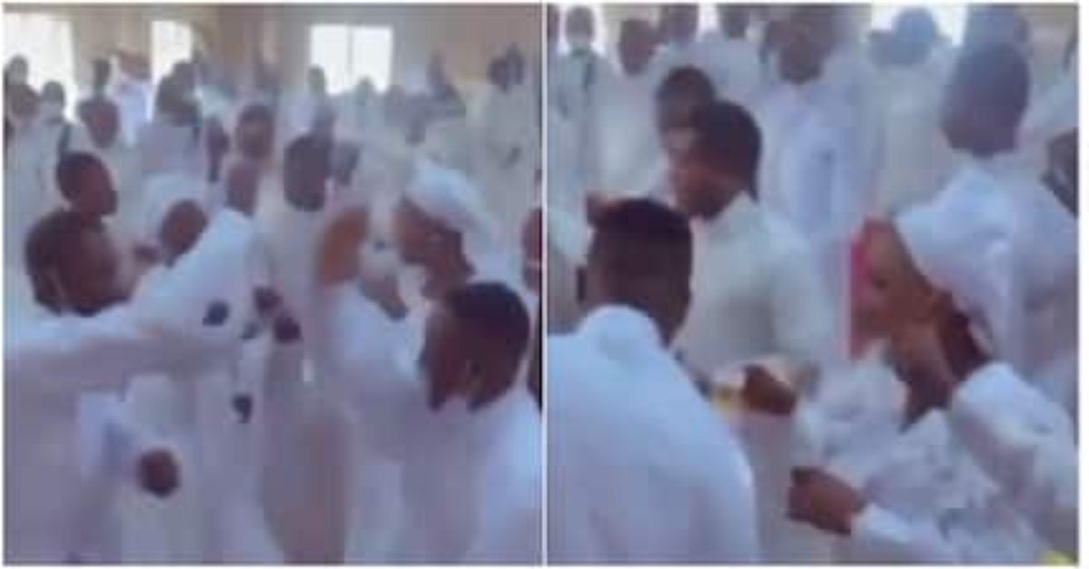 Members Of The Celestial Church Of Christ Captured Dancing To Flavors Song - Levels