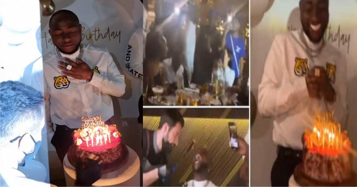 VIDEO: Highlights From Davido's Birthday Party In Dubai