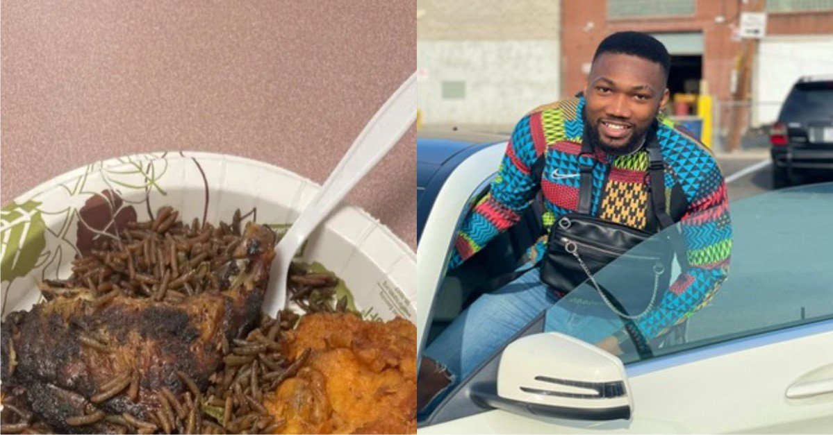 Man Vows To Move Back To Nigeria After Being Served ‘Foreign Jollof'