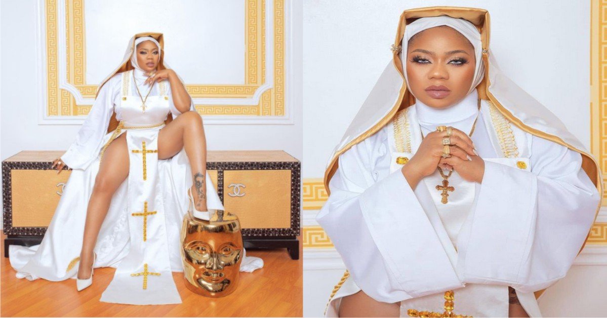 "a lot of people need to be enlightened" - Toyin Lawani Reacts After A Fan Accused Her Of Removing Her Womb