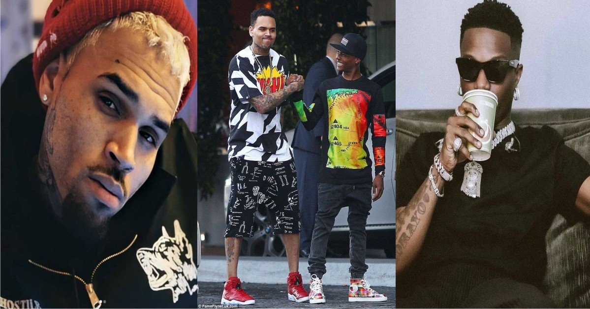 Chris Brown Thanks Wizkid After Performing In London After 10 Years +