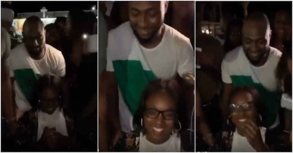 Davido’s Die-Hard Fan Full of Smiles As Singer Pushes Her Wheelchair in a Heartwarming Throwback Video