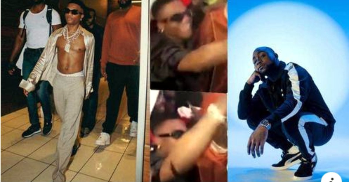 “Na we dey fight ourselves” – Fans confess as Wizkid jumps for joy to Davido’s Champion Sound (Video)