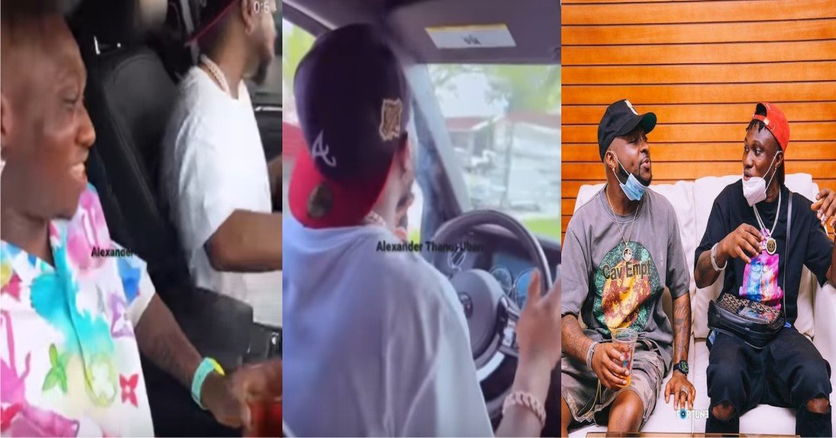 Davido Goes For Joy Ride With Zlatan In His 2021 Rolls Royce Cullinan (VIDEO)