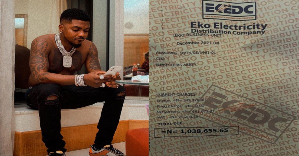 Skiibii Cries Out Over Outrageous Electricity Bill In His House