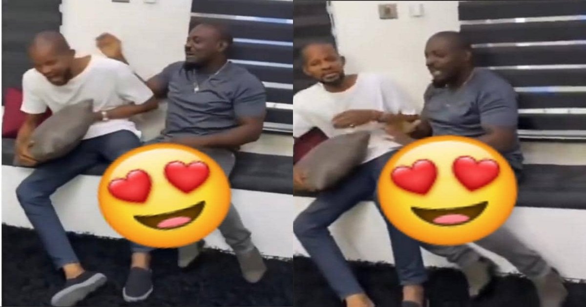 Netizens React Sadly As They See Behind The Scene Video Of Jim Iyke And Uche Maduagwu’s Fake Fight