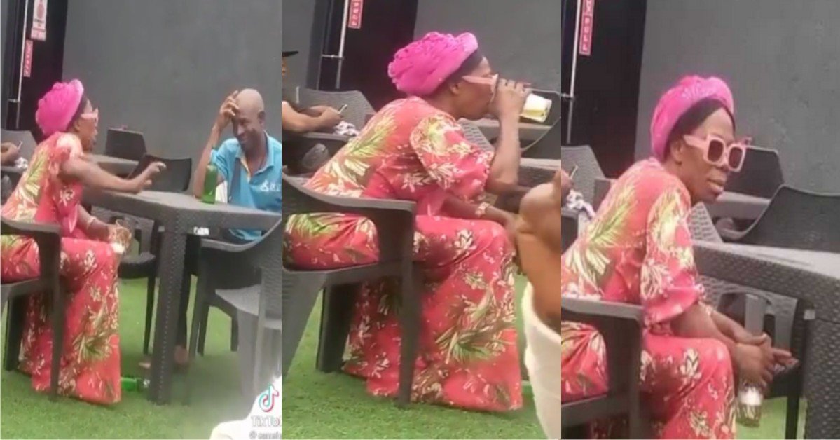 Mummy G.O Reportedly Caught Drinking Beer With Man At A Bar (VIDEO)