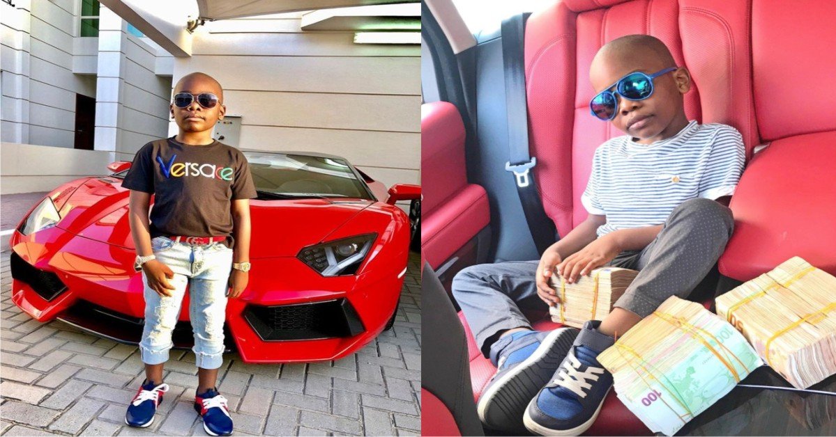 Mompha’s Son Described As World’s Youngest Billionaire With First Mansion At Age Six