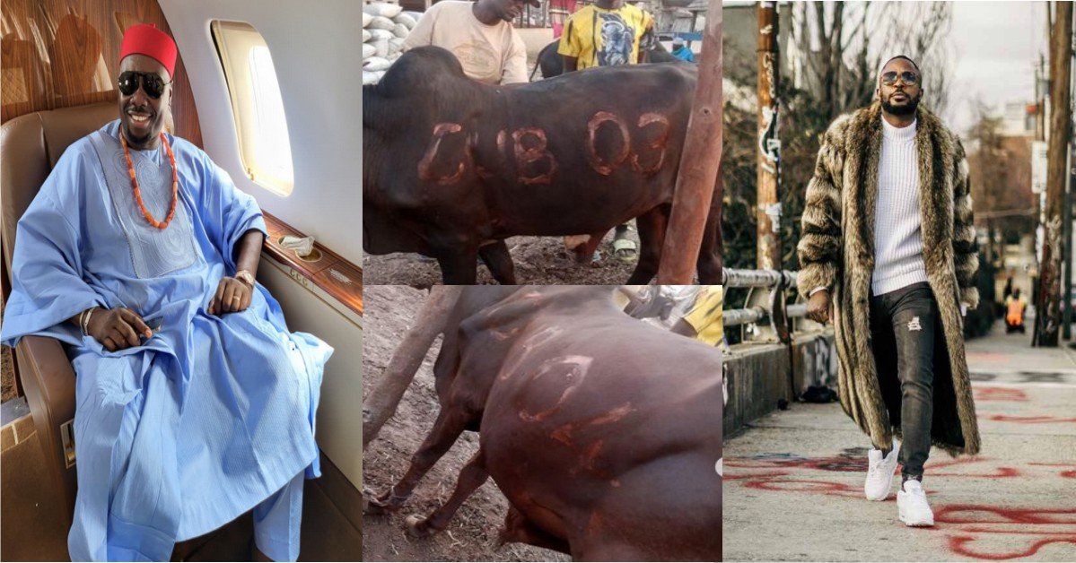 Obi Cubana Gifts Tunde Ednut Six Cows And N5 million As He Turns A Year Old
